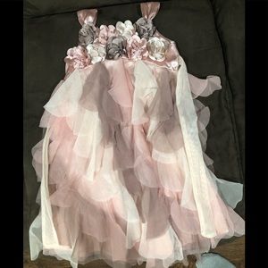 Beautiful Silk Girls Dress